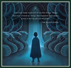 Back cover of Harry Potter and the Chamber of Secrets